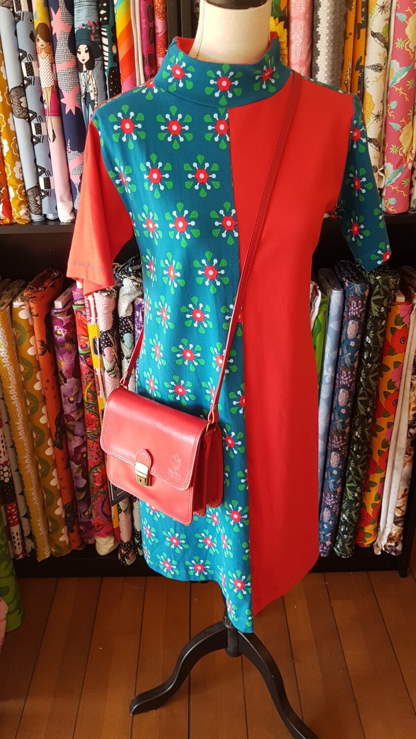 Dress - Red Flower