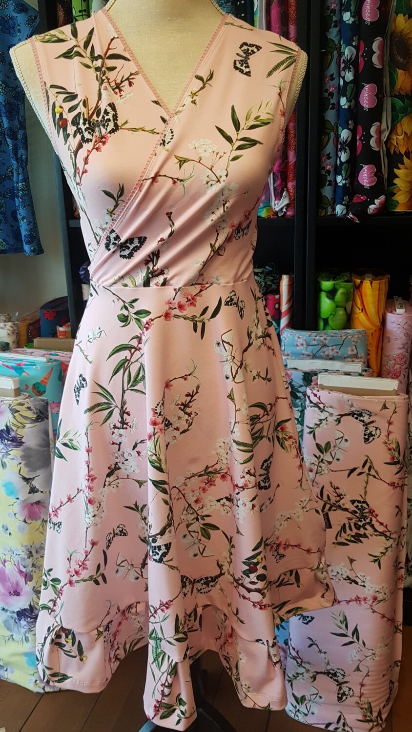 Dress - Pink Butterfly