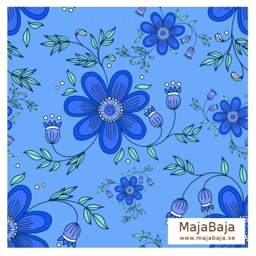 MajaBaja Floral Blue