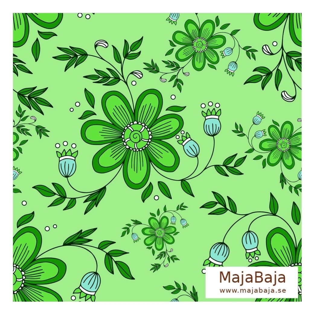 MajaBaja Floral Green