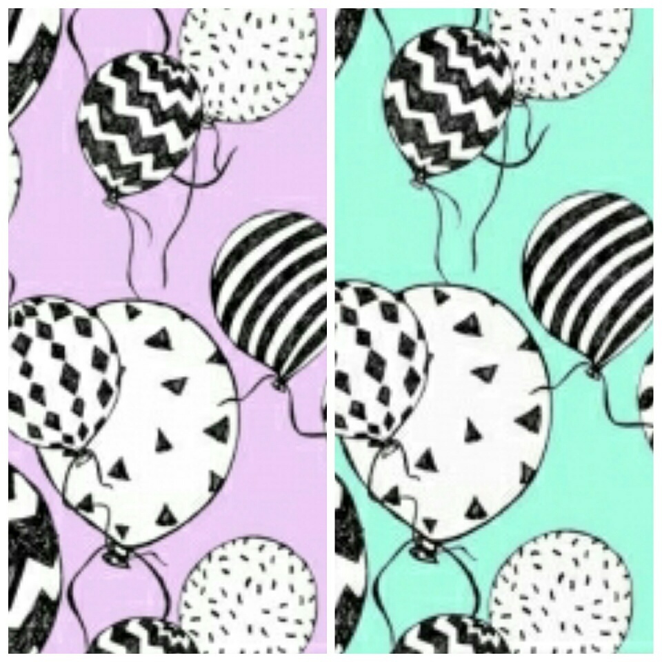 ORGANIC JERSEY, BIG BALLONS 2 COLOURS