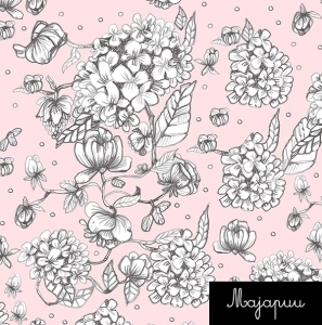 DIGITAL JERSEY, HORTENSIA PINK