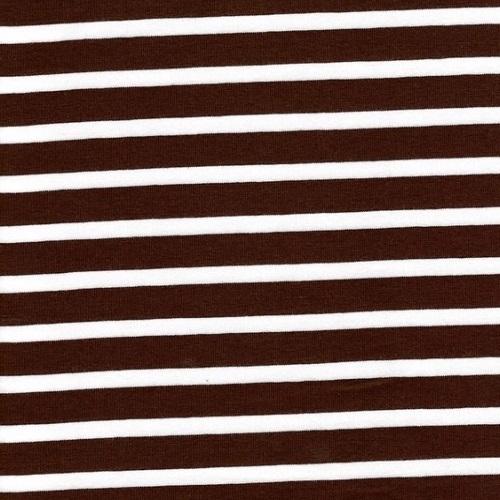 JERSEY, BROWN STRIPS