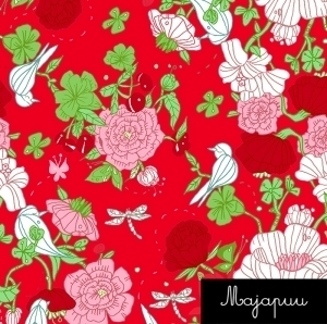 DIGITAL JERSEY, PARADISE RED