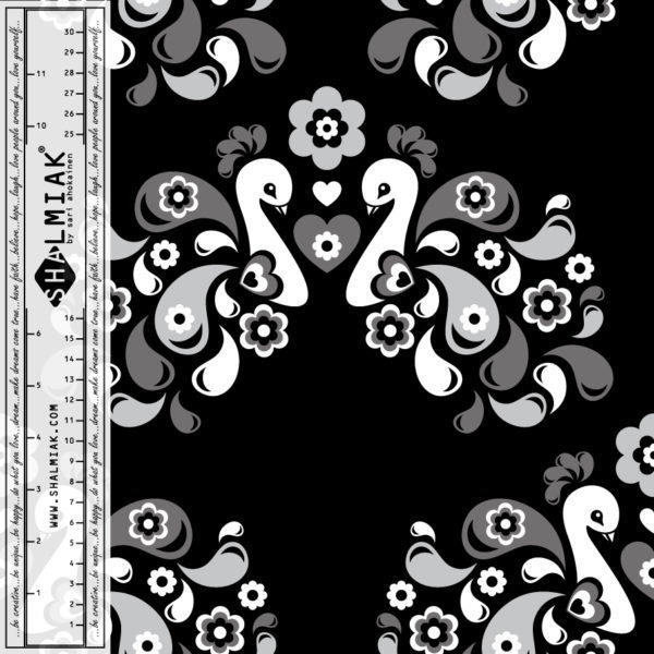 JERSERY, PEACOCK BLACK