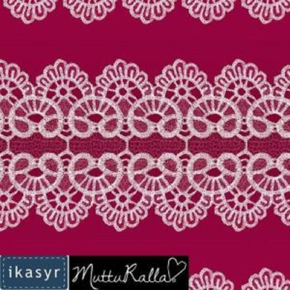 DIGITAL JERSEY, LACE RASPERRY (1,1 M)