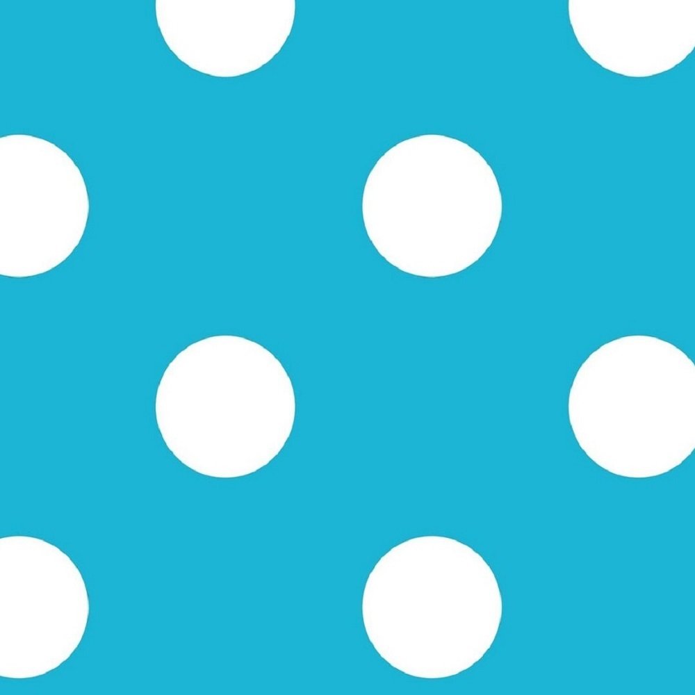 BIG DOTS TURQUOISE