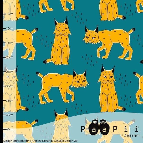 ORGANIC JERSEY ILVES, PETROL