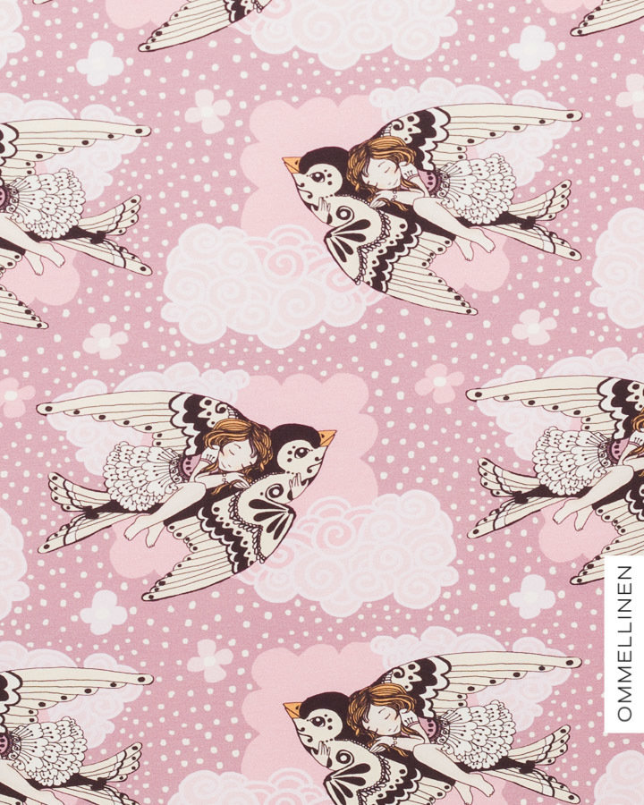 Bird and Fairy – pink