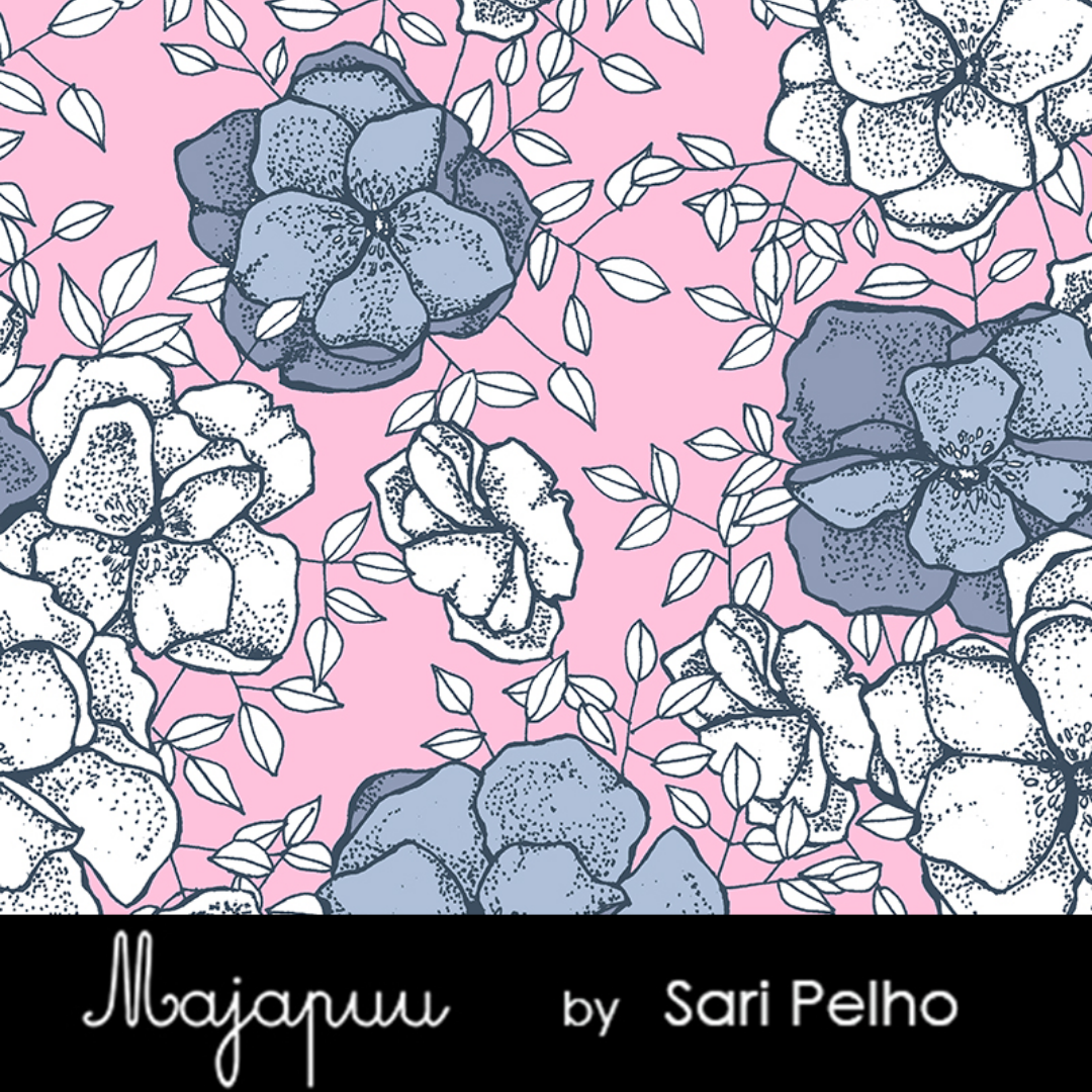 PHLOX, pink/jeans blue