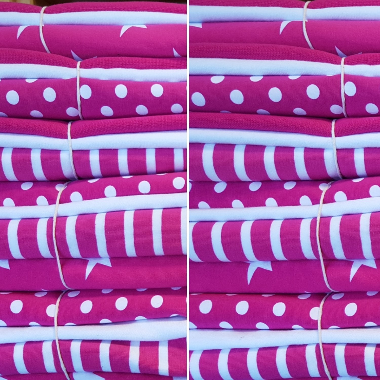 BOX CERISE DOTS