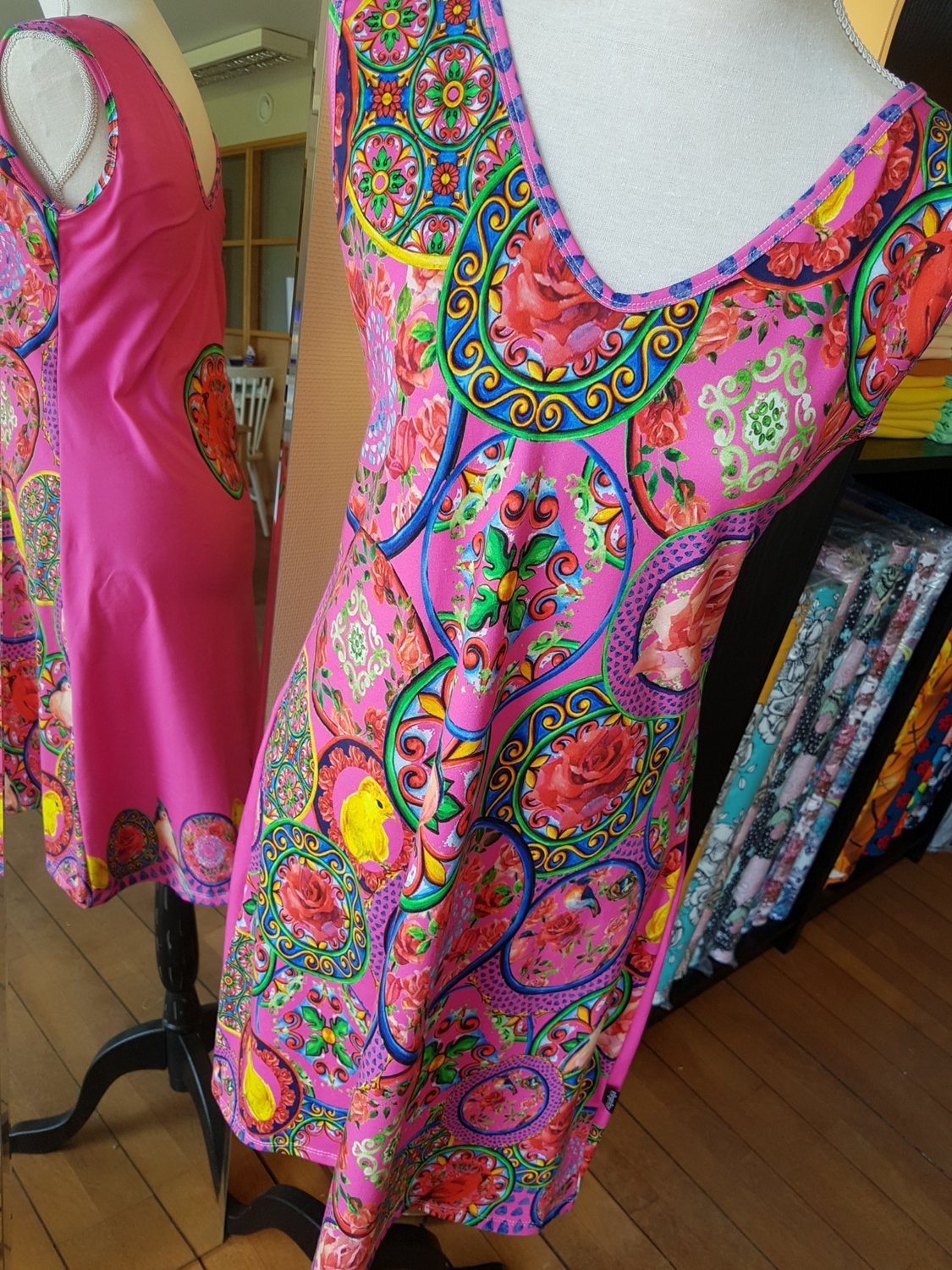 Dress - Prink Chock