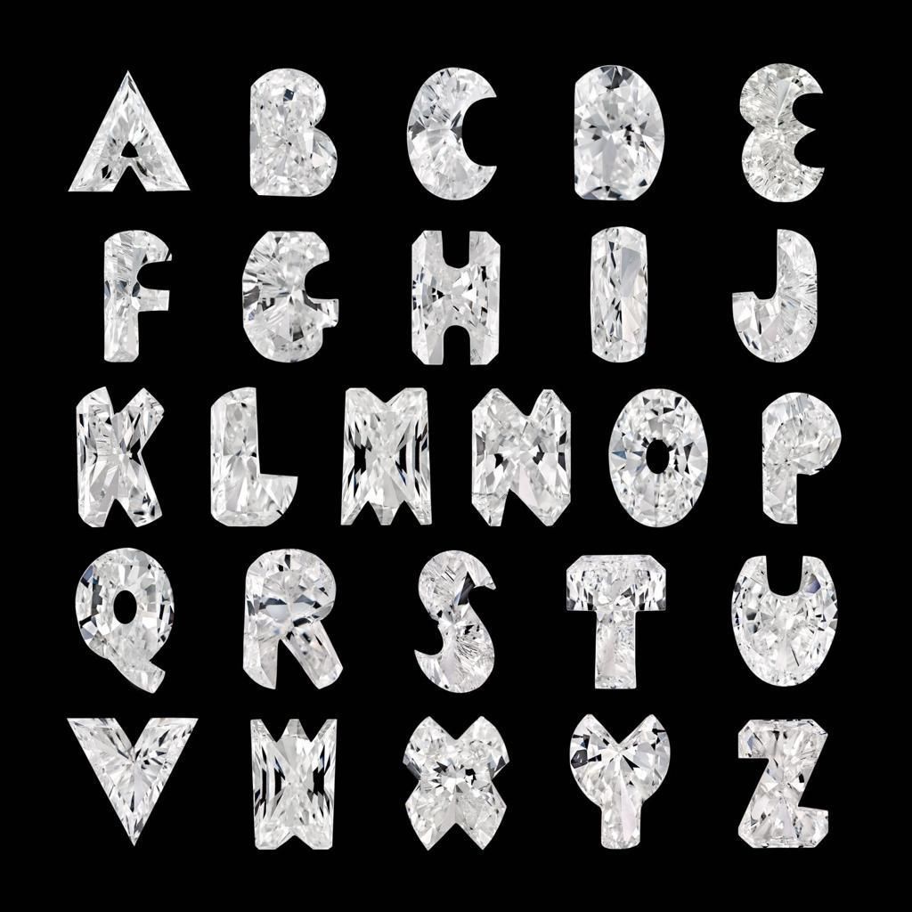 natural diamonds_symbol A-Z (price per 1 piece)