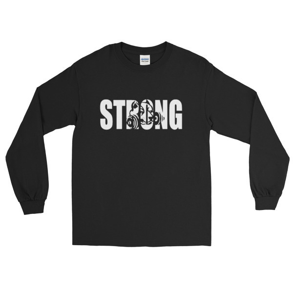 Long Sleeve T-Shirt, Color: Black, Size: S