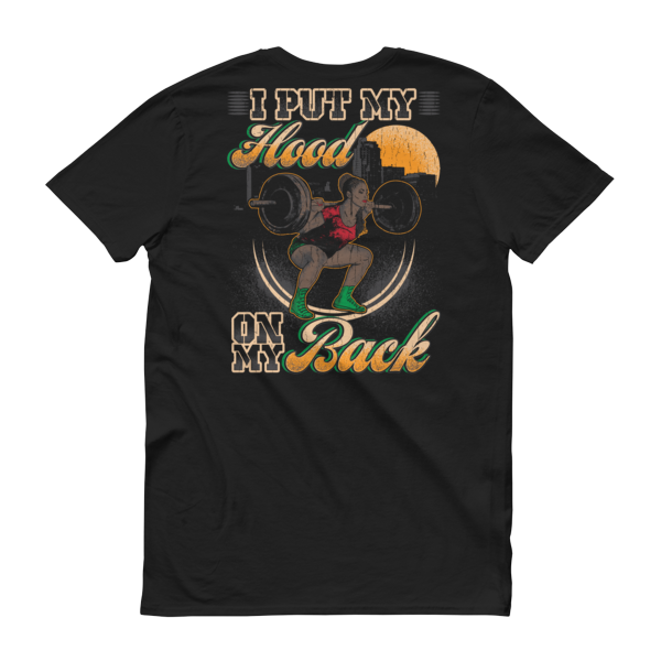 Short sleeve t-shirt, Color: Black, Size: S