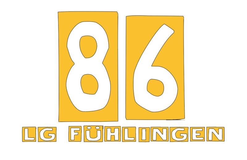 Aufkleber &quot;86er&quot;