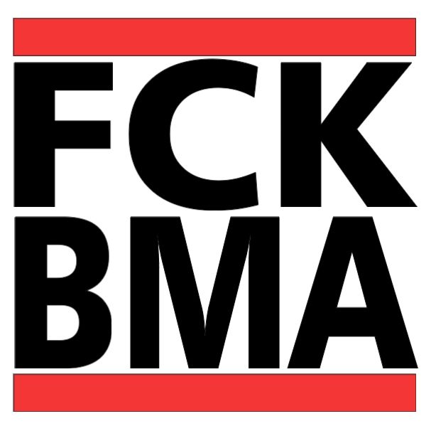 Aufkleber FCK BMA