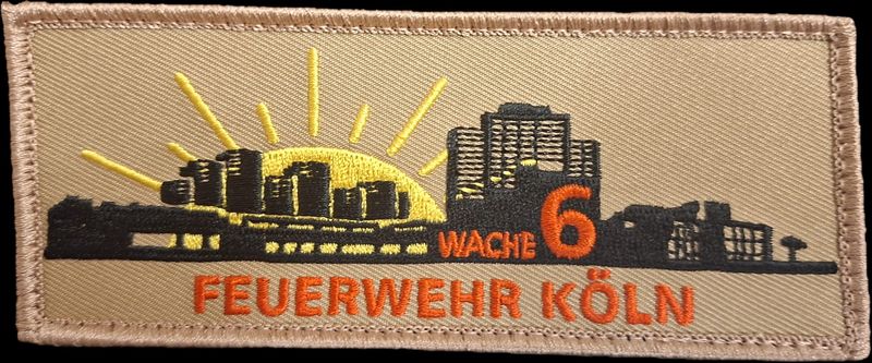 Brustpatch "Sunset Chorweiler City"