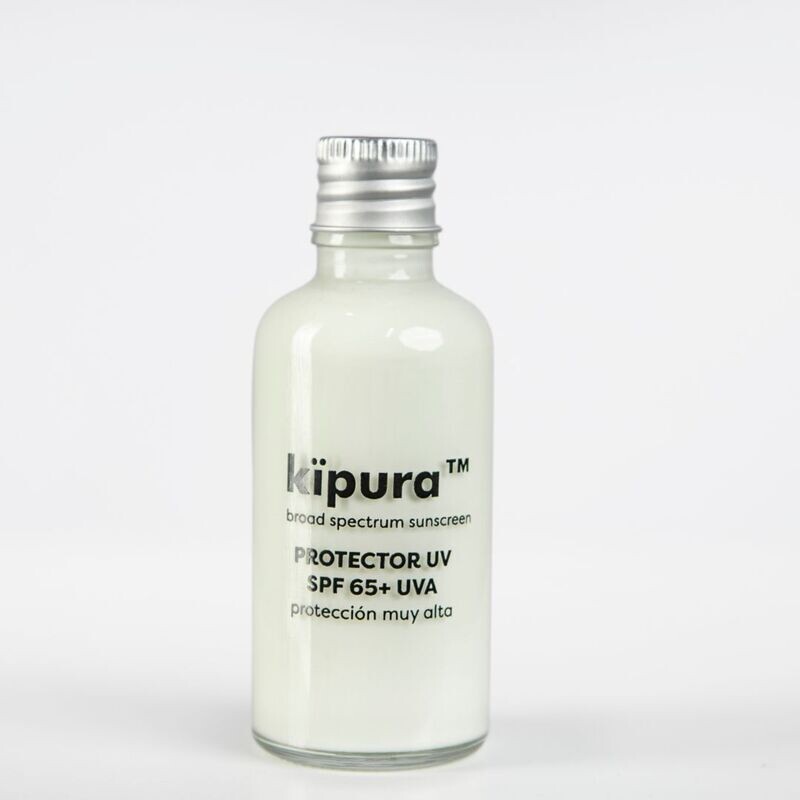 kipura™ 65 + UVA - PROTECTOR UV Amplio espectro- para EXTERIORES y prevención de daño ACTÍNICO -resistente al agua.