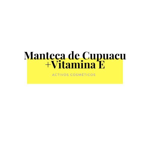 MANTECA DE CUPUACU con VITAMINA E x 1 Kg