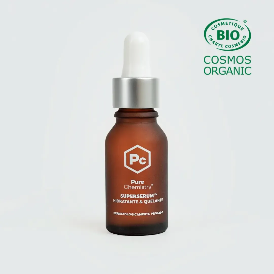 SUPERSERUM ™ Hidratante &amp; Quelante - COSMOS ORGANIC ✅-DERMATOLÓGICAMENTE PROBADO