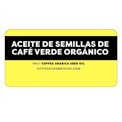 Aceite de Semillas de Café verde ORGÁNICO  x 100 mL