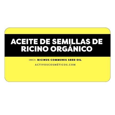 Aceite de Ricino ORGÁNICO PURO x 250 mL