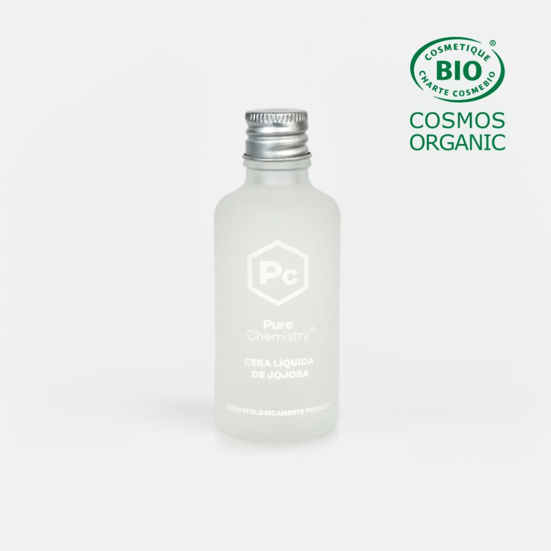 Cera Líquida de JOJOBA 100% PURA-  COSMOS ORGANIC ✅ -DERMATOLOGICAMENTE PROBADA