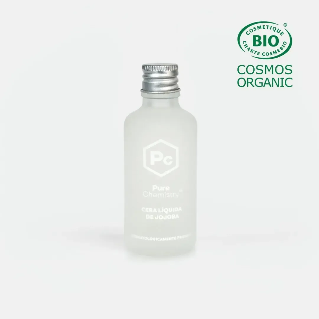 Cera Líquida de JOJOBA 100% PURA-  COSMOS ORGANIC ✅ -DERMATOLOGICAMENTE PROBADA