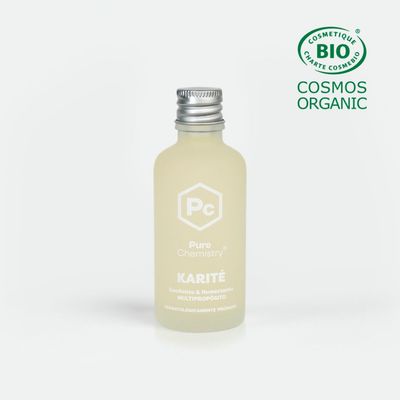 KARITÉ Liquido 100% PURO - Emoliente y Humectante MULTIPROPOSITO -COSMOS ORGANIC ✅- DERMATOLOGICAMENTE PROBADO