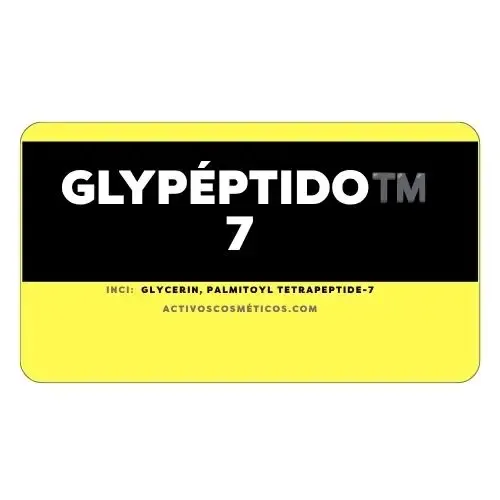 GLYPÉPTIDO™️ 7  ( GLYCERIN, PALMITOYL TETRAPEPTIDE-7)