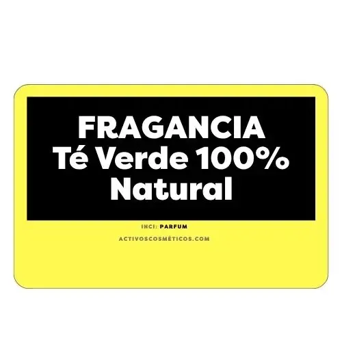 FRAGANCIA 100% NATURAL TÉ VERDE ECO x 100 mL