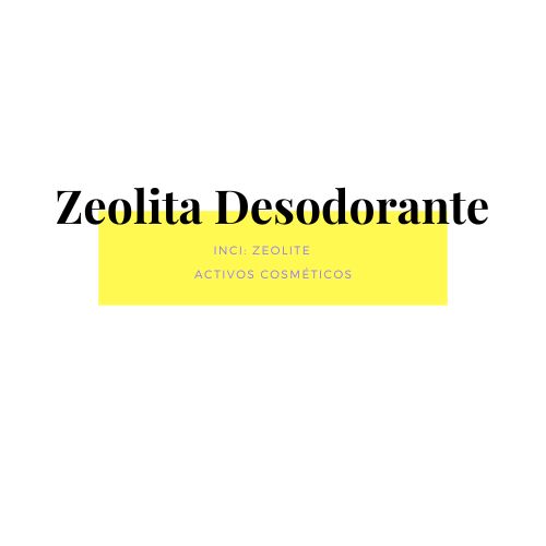 ARCILLA ZEOLITA COSMÉTICA DESODORANTE 100% NATURAL