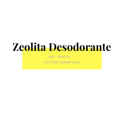 ARCILLA ZEOLITA COSMÉTICA DESODORANTE 100% NATURAL