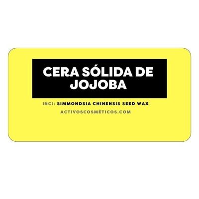 Cera Sólida de Jojoba- GRADO COSMÉTICO