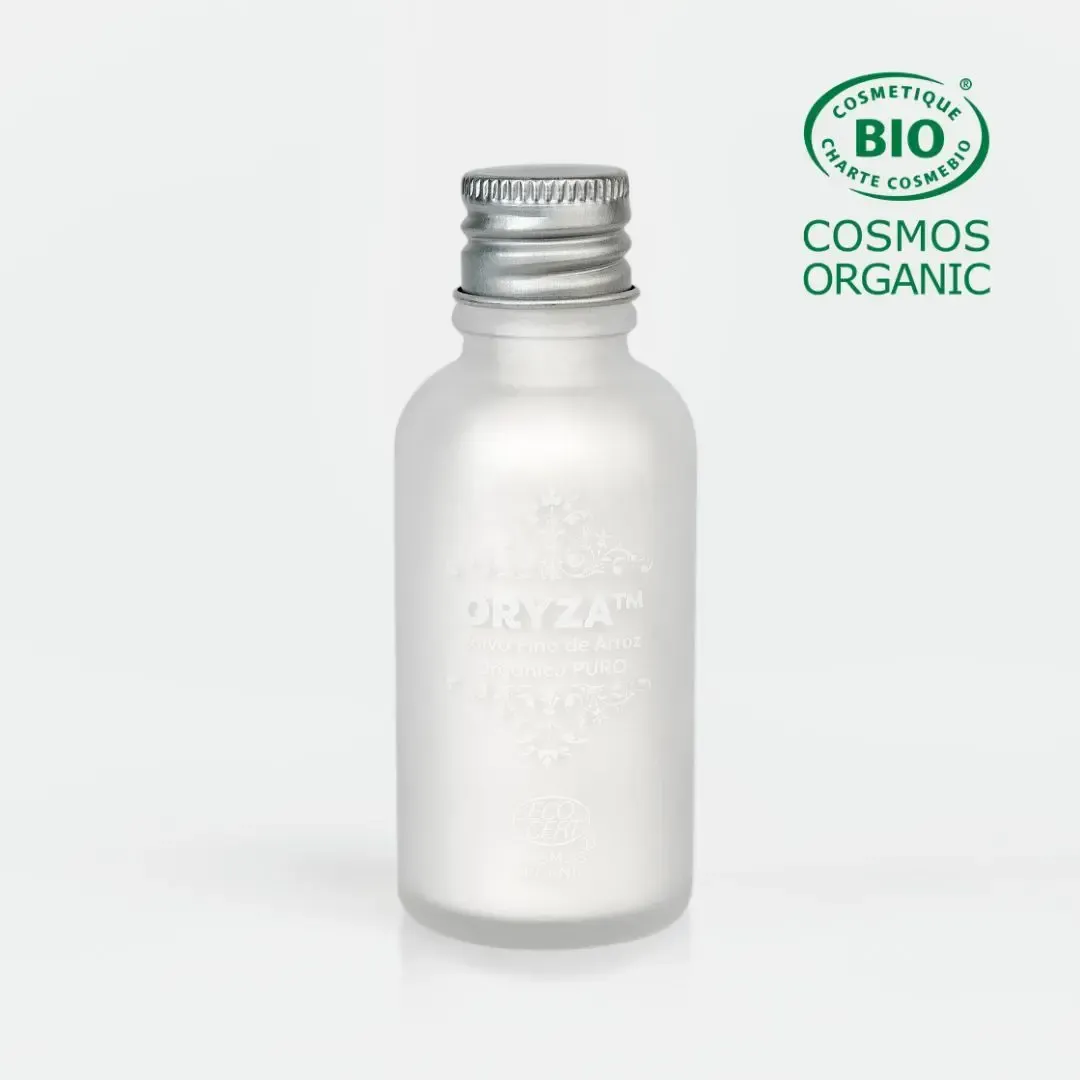 ORYZA ™ POLVO FINO de Arroz PURO Translúcido - Polvo Facial-COSMOS ORGANIC ✅