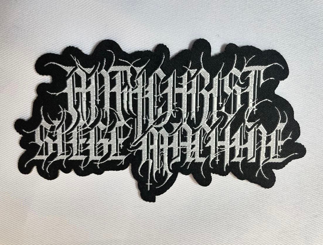 Antichrist Siege Machine Official Logo Lasercut Patch