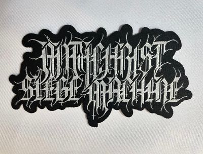 Antichrist Siege Machine Official Logo Lasercut Patch