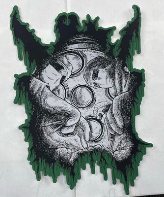 Mortal Decay- Forensic Official Back Patch