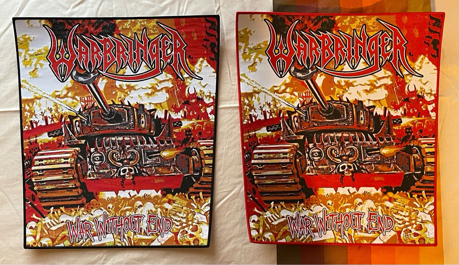 Official Warbringer - War Without End Backpatch