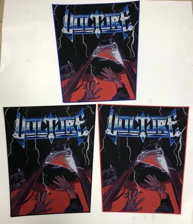 Vulture - The Guillotine Back Patch