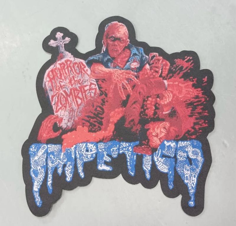 Impetigo - Horror of The Zombies Official Oversized Patch