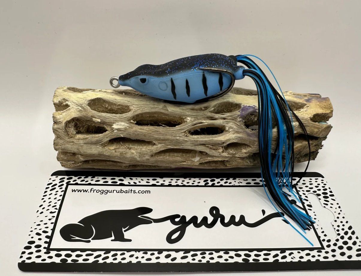 Frog Guru Glide Frog - Blue Tiger