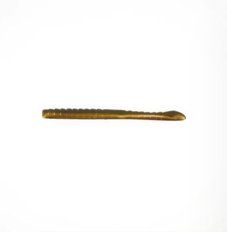 Missile Baits 4” Mini Magic Worm - Green Pumpkin Money