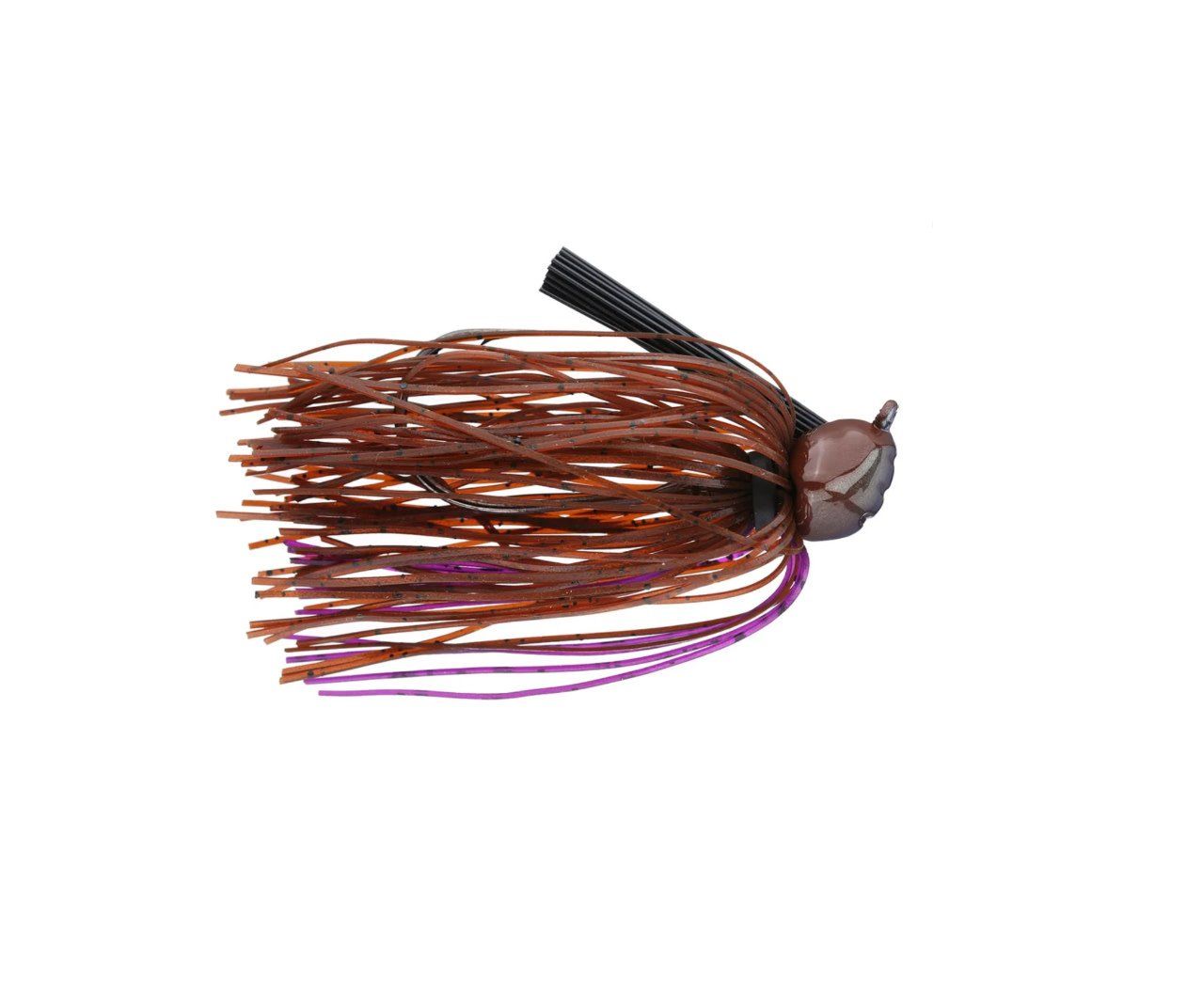 Missile Baits Ikes Head Banger Jig 1/2oz - Brown Purple Passion