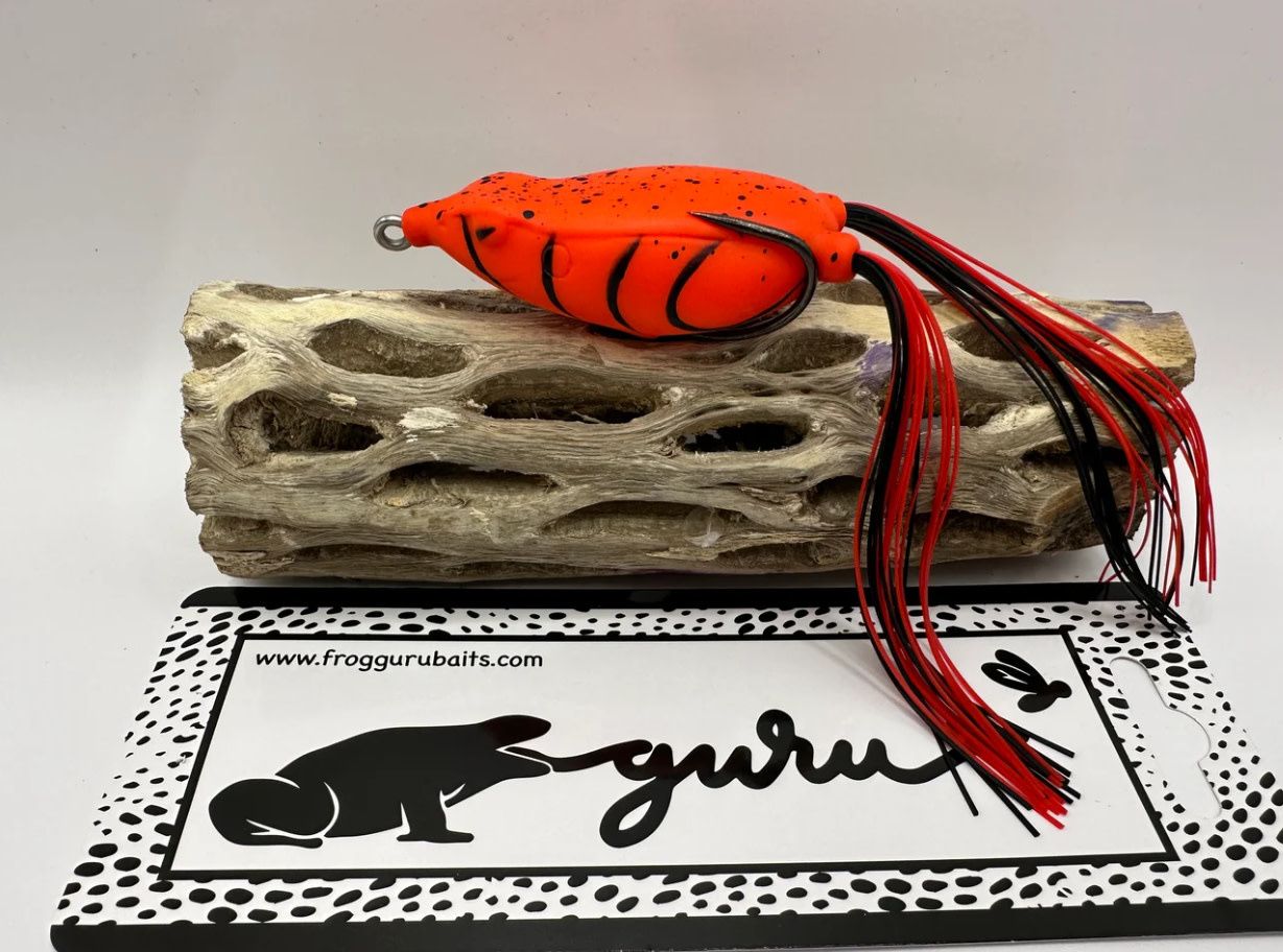 Frog Guru Glide Frog - Red Tiger