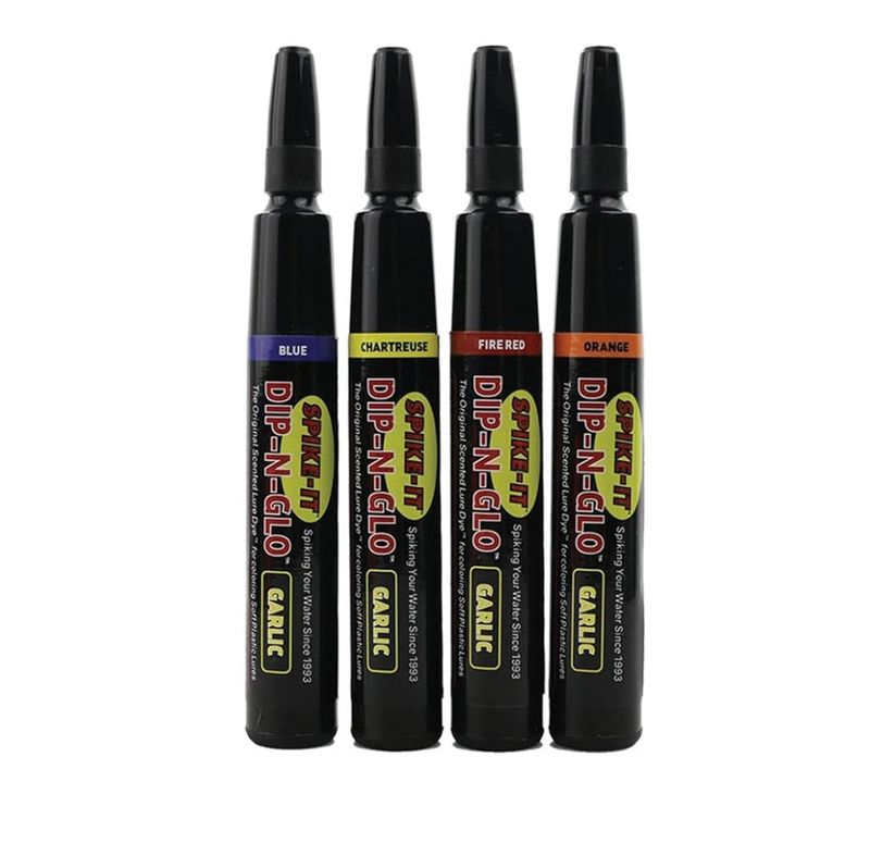 Spike-It Marker Set Garlic 4pk - Chart/Red/Orange/Blue