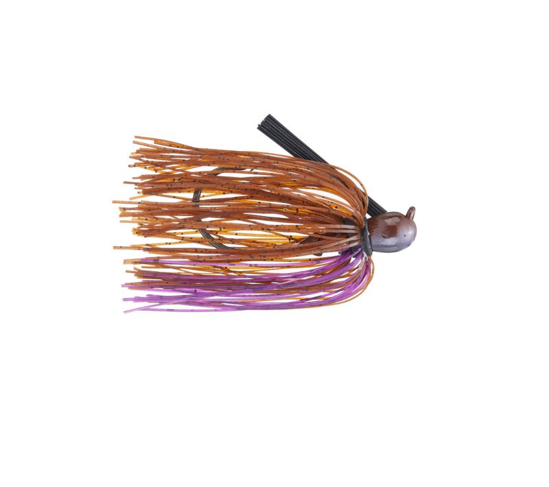 Missile Baits Ikes Mini Flip Jig 3/8oz - Brown Purple Passion