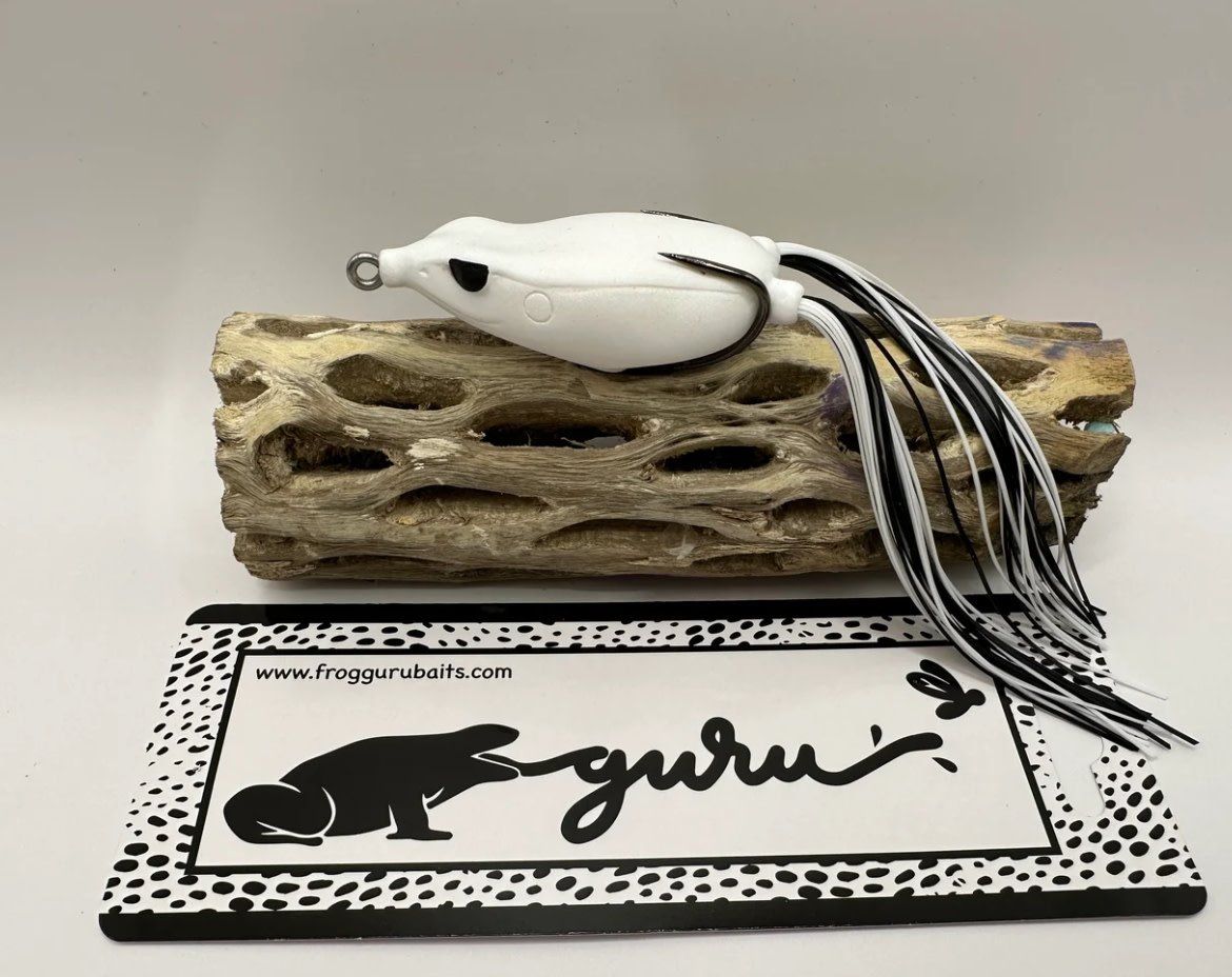 Frog Guru Glide Frog - White