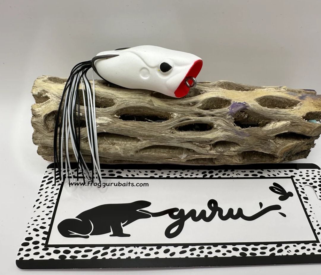 Frog Guru Popping Frog - White